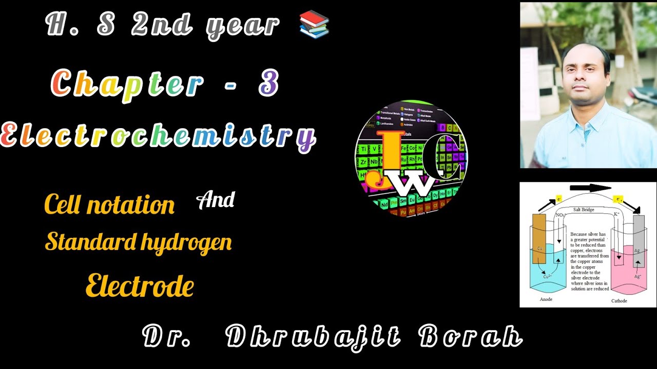 Electrochemistry/ Lecture 04/ Cell notation & Standard Hydrogen