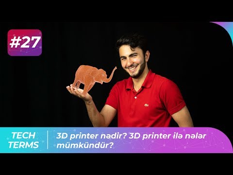 Video: Bir printer nə edə bilər?