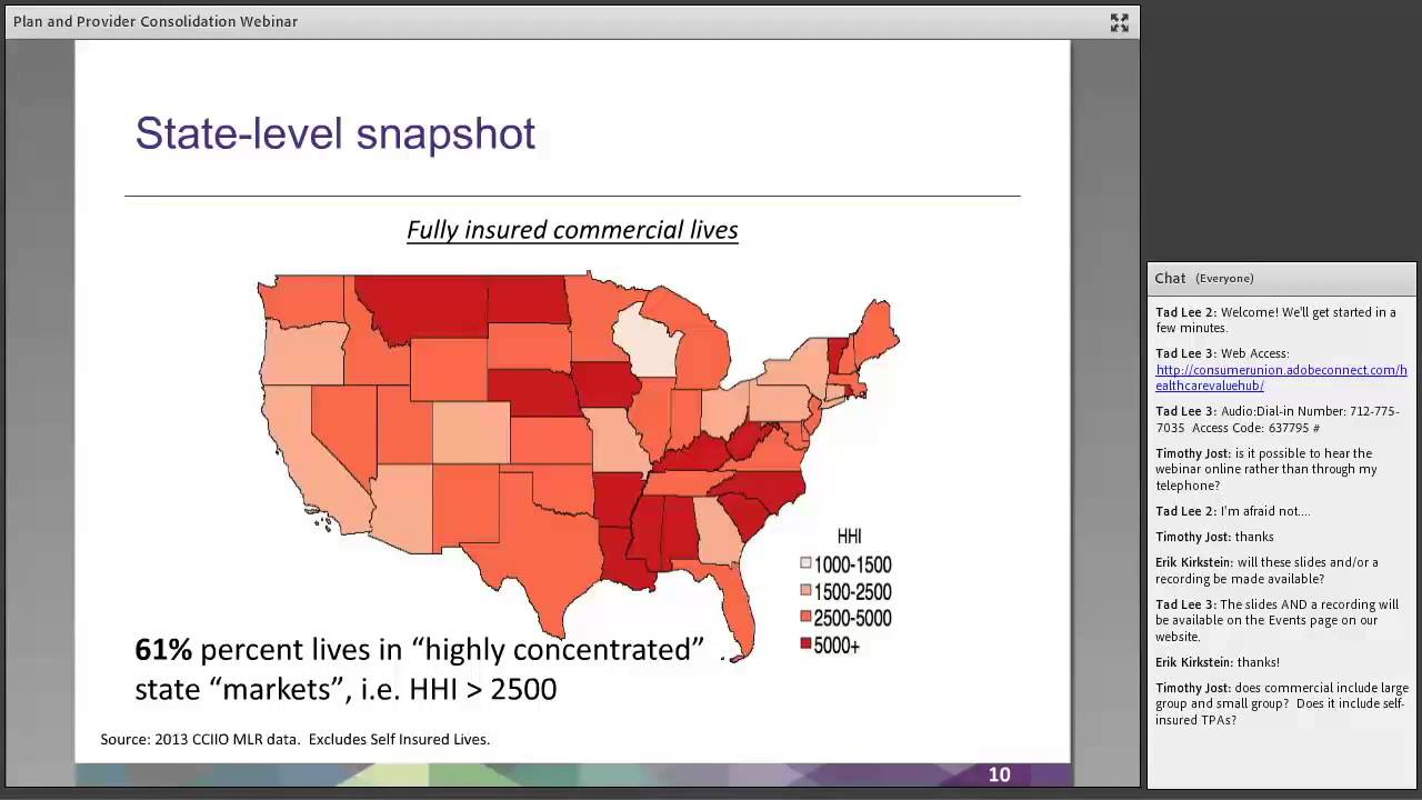 Hub Plan and Provider Consolidation Webinar