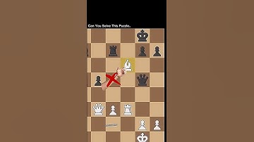 Chess Puzzle | Learn How To Checkmate In A Chess Game #chesspuzzle #chessproblem #chessgame #chess