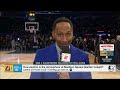 Stephen A.&#39;s ENERGETIC intro into a Knicks edition of NBA Countdown 🧡💙