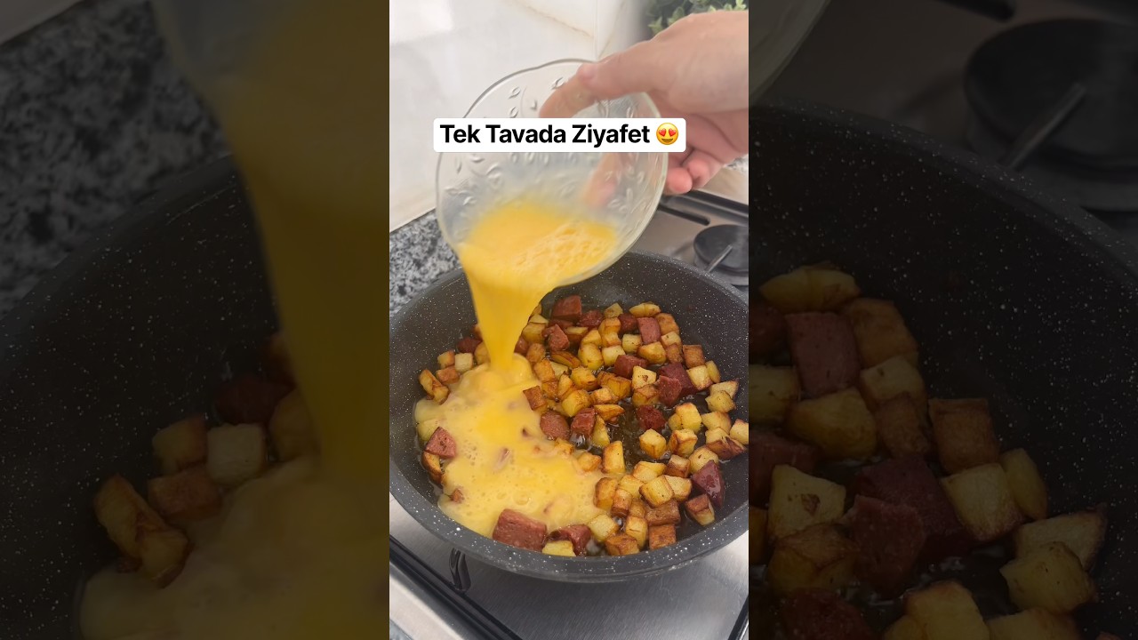 TEK TAVADA ZİYAFET 🤌🤌 #pratiktarifler #yemektarifleri #yemek #kahvaltı TEK TAVADA ZİYAFET 🤌🤌 #pratiktarifler #yemektarifleri #yemek #kahvaltı