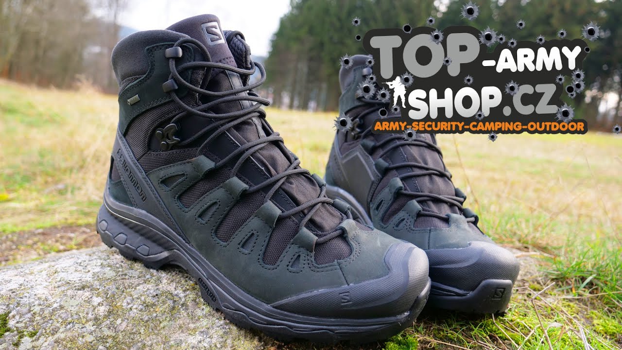 blanco Absay Imbécil Boty Salomon® Quest 4D GTX Forces 2 EN - Představení produktu - YouTube