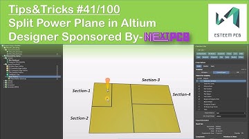 Splitting Planes | Altium Designer Tips #41 | Sponsored by "Nextpcb.com"