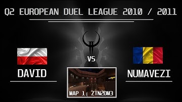 Quake2 EDL #9 Groupstage | David vs Numavezi - 1st map ztn2dm3 (The Rage)