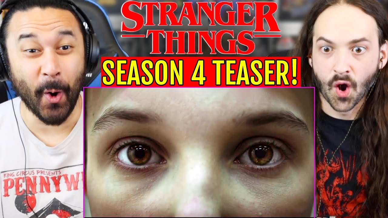 Ready go to ... https://youtu.be/PMEKTumOxHU [ STRANGER THINGS 4 TEASER TRAILER - REACTION!! (Breakdown | Season 4 | Eleven, are you listening?)]