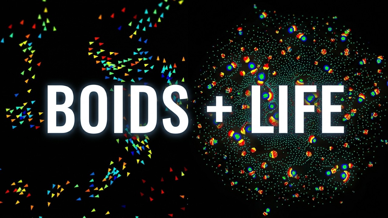 Combining Two Sims in Godot: Particle Life and Boids - YouTube