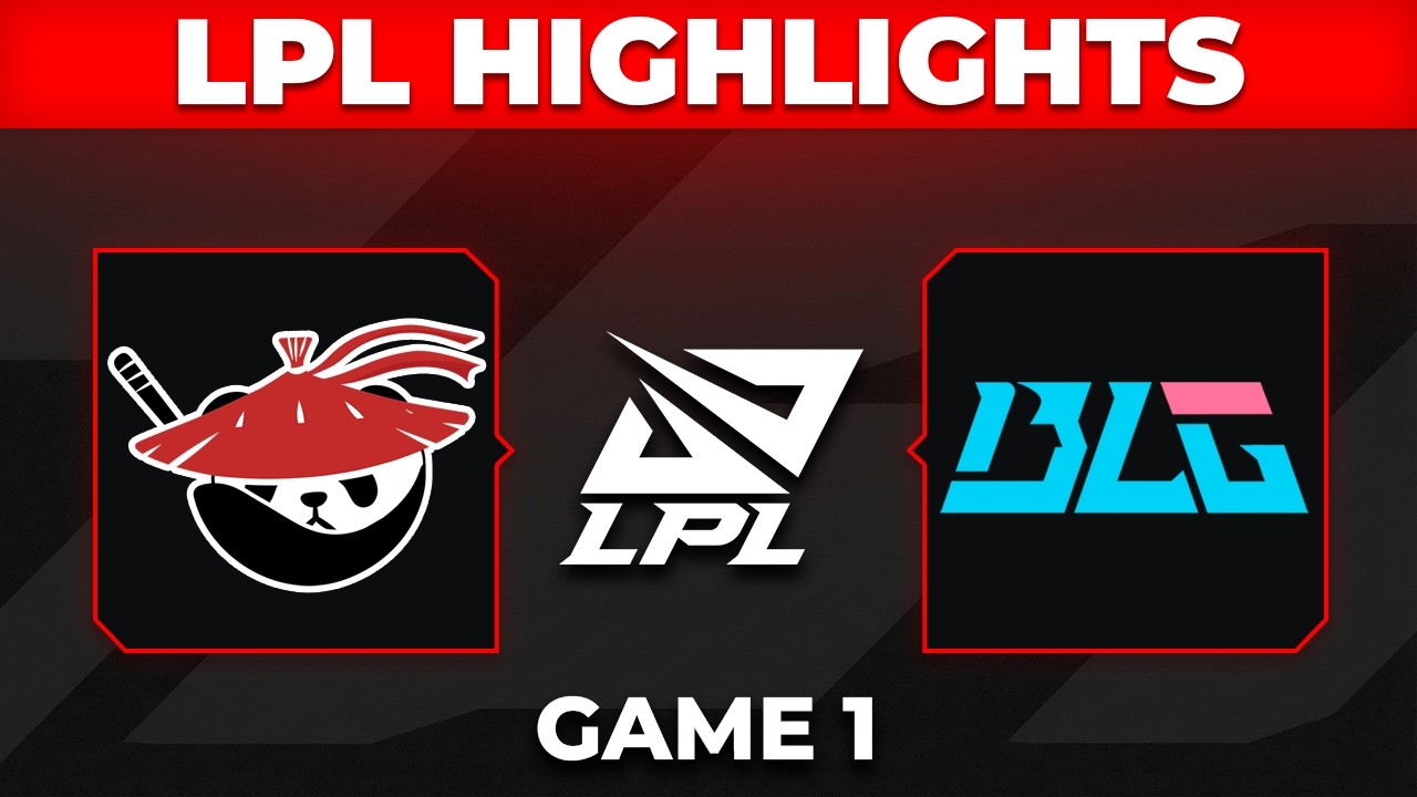 AL vs BLG Highlights Game 1 | LPL 2026 Split 1 W4D5 | Anyone's Legend vs Bilibili Gaming