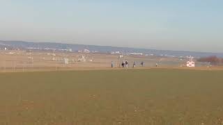 Tarom (Smaranda Braesea) Airbus A318-111 Takeoff from STR to Timisoara (TSR)