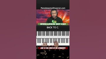 Natural and Harmonic Minor Scales