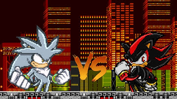 Smash flash 2 project B Silver vs Shadow