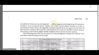 Preparation Course for The TOEFL TEST – The Paper Test Structure an...