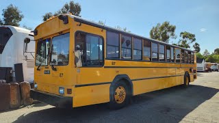 (SPECIAL) LA Charter Bus Lines 1987 Gillig Phantom School Bus #87