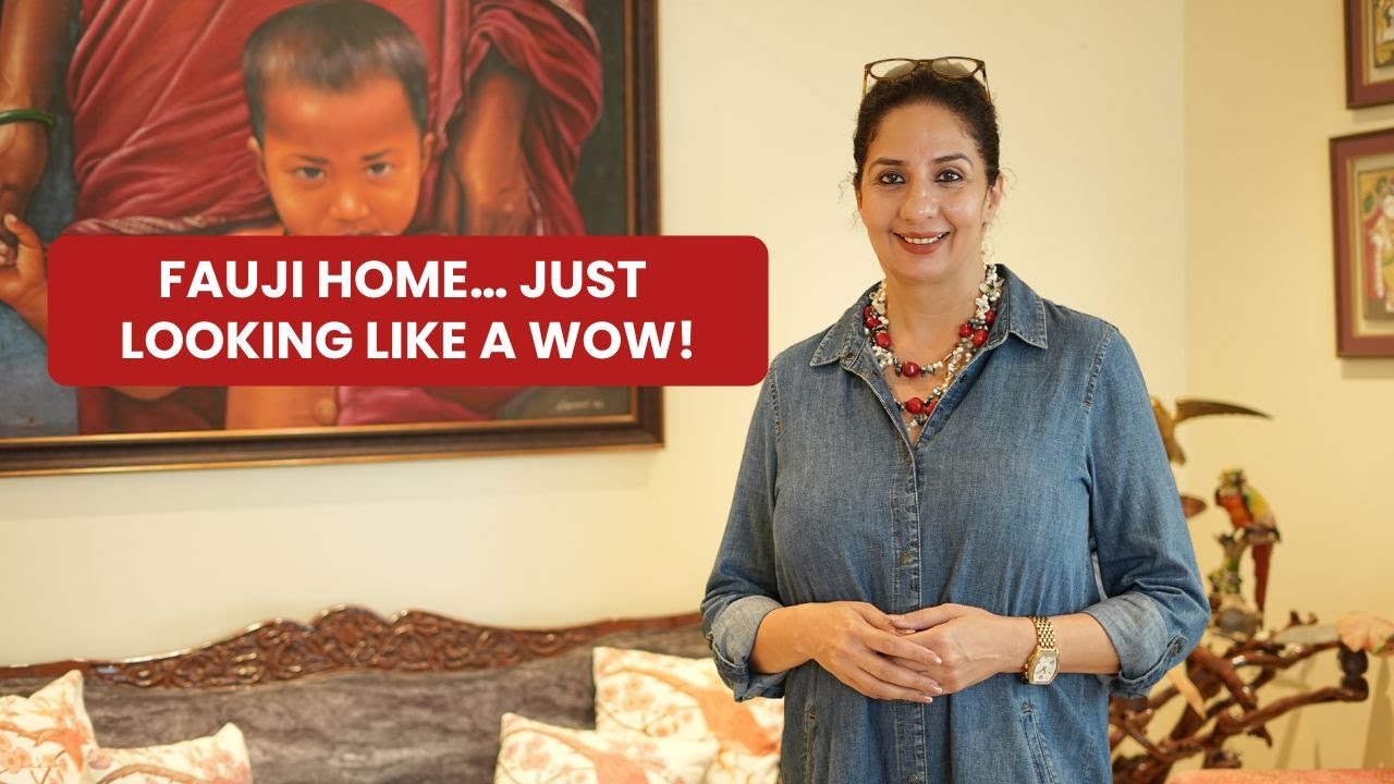 Inside My Parents' Stunning Fauji Home | Timeless Furniture, Stories & Indian Charm