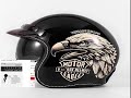 Retro Motorcycle Helmet | Vintage 3/4 Open Face Helmet Review (Stylish & Comfortable!)