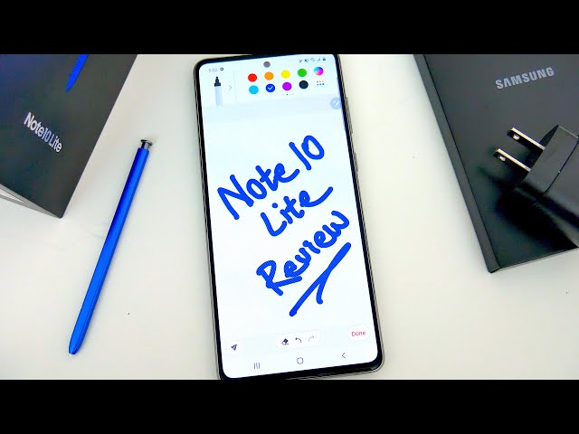 Samsung Galaxy Note 10 Lite Review: If you have ever used a Note