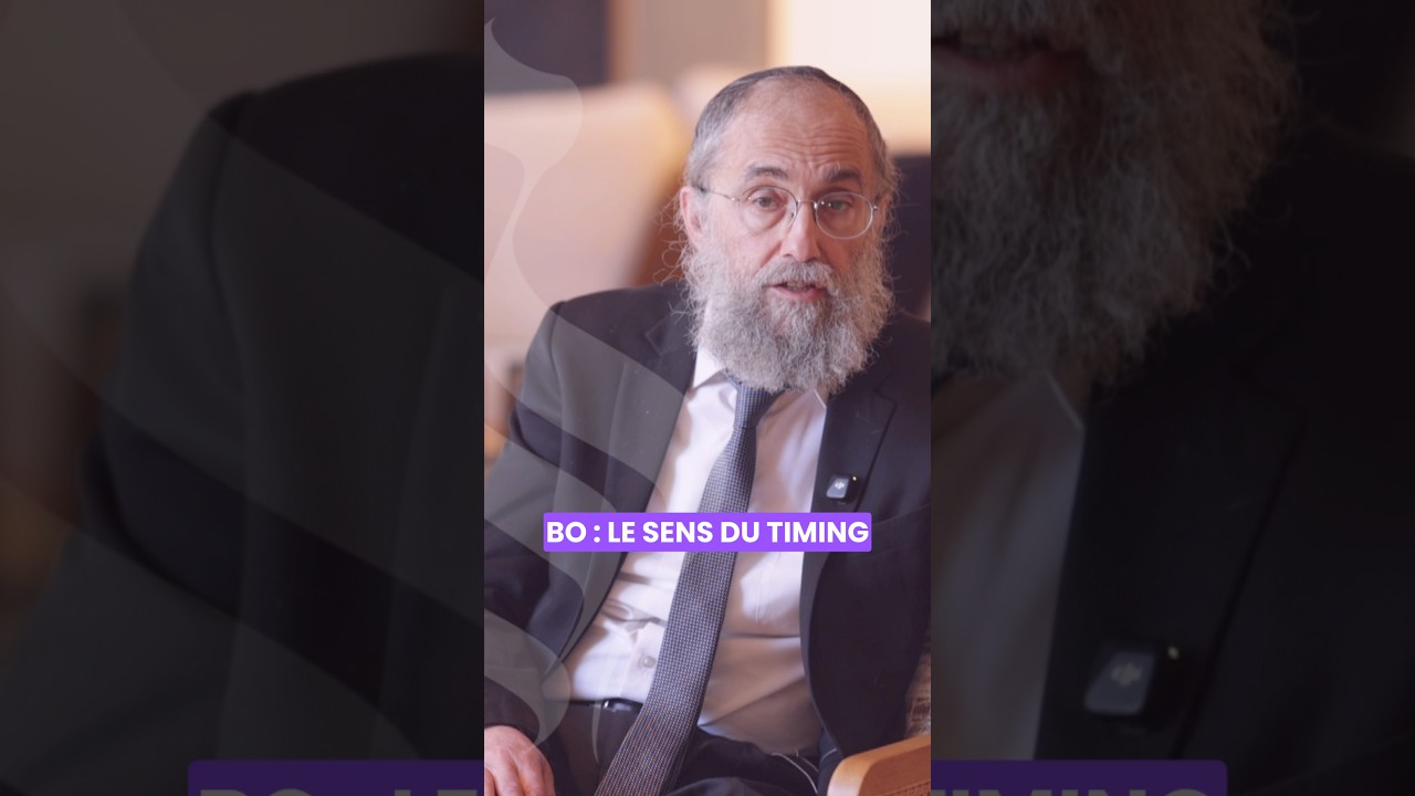Paracha Bo : Le sens du timing #torah #motivation #paracha #judaisme #timing