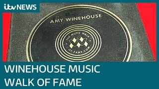 Amy Winehouse honoured on Camden's  Music Walk of Fame | ITV News