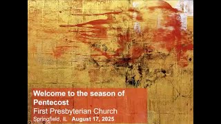 First Presbyterian Church 08 17 25