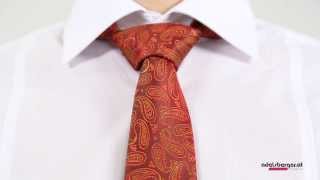 Krawattenknoten binden: Der einfache Knoten