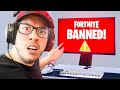 I Played In a *BANNED* Tournament! (Fortnite)