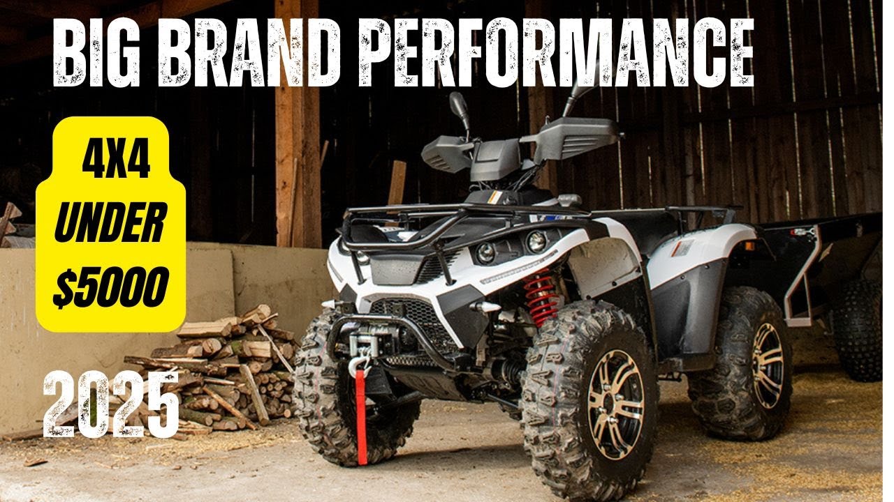 CHEAP FULL-SIZE Adult ATV for Under $5,000? | VITACCI TERMINATOR 300 (4x4)