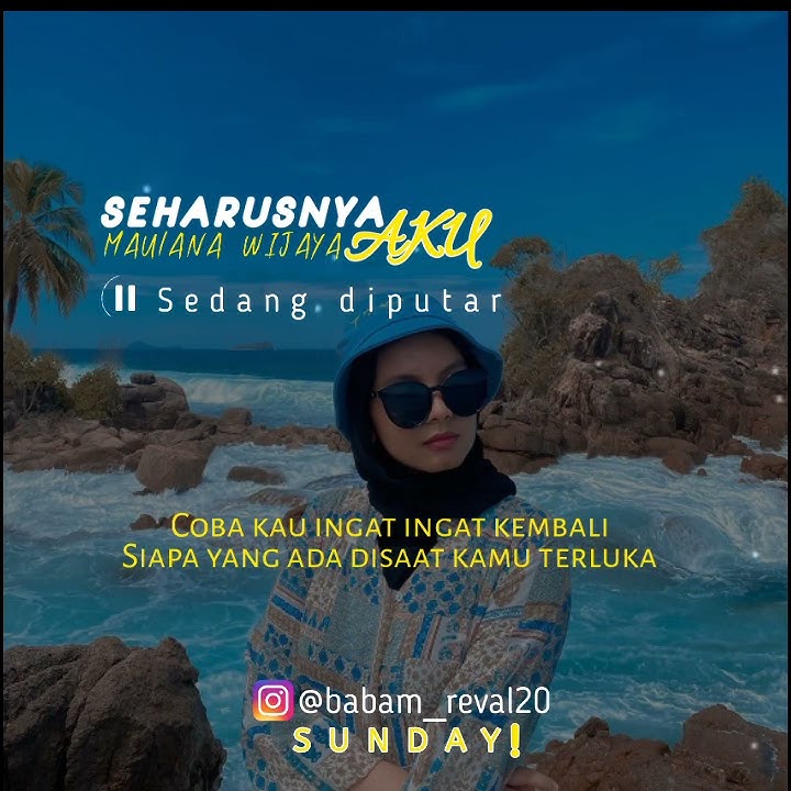 Maulana Wijaya_SEHARUSNYA AKU(Story WA)