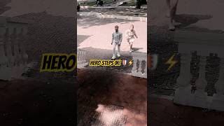 TH | Messed With The Wrong Girl! 🤐 Bully[TRACYHERO]#kindperson #respect #help #trending #shorts