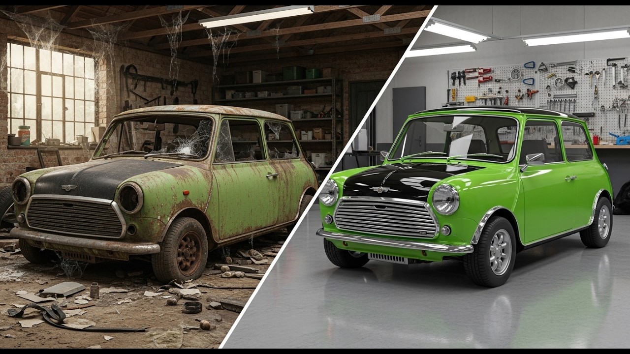 1976 British Leyland Mini 1000 Full Restoration | Left to Deteriorate at Mr. Bean's Home