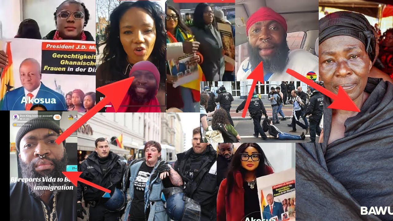 Breaking🔥Team Legal Wife Arr3sted B J From Team Odo Broni At Germany When Demonstrating Peace Walk 