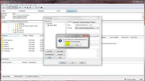 Video 13 - Export & Importing FileZilla Settings