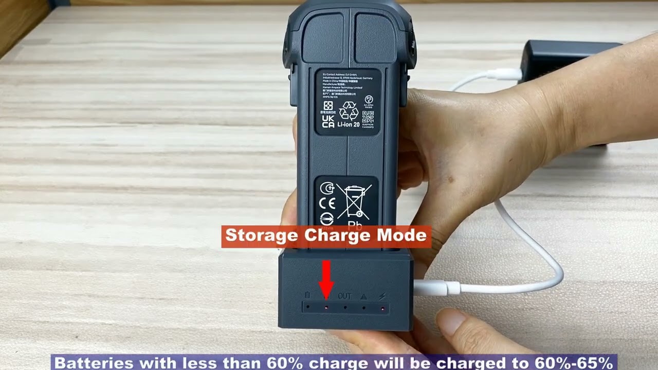 USB Two-Way Fast Charger with 60% Storage Mode for DJI Mavic 4 Pro