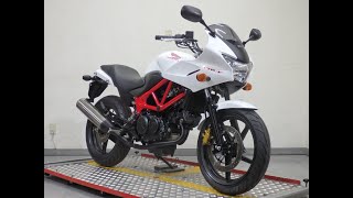 51230 Honda VTR250F Stock Exhaust Sound / Walk Around