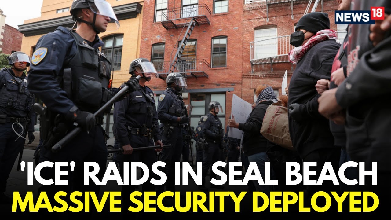 ICE Raids LIVE | LA Protests: Immigration Raids At Seal Beach In California, 700 Mariners Deployed
