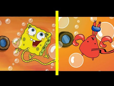 Mr. Krabs Among Us vs Spongebob. Fetus.