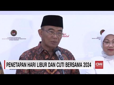 Pemerintah Tetapkan 27 Hari Libur Nasional &amp; Cuti Bersama di 2024