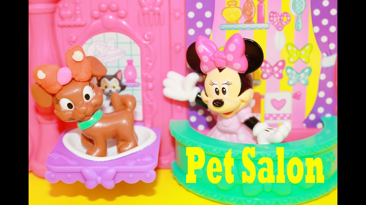 Minnie Mouse Pet Salon Daisy Disney Store Mickey Mouse Bowtique YouTube