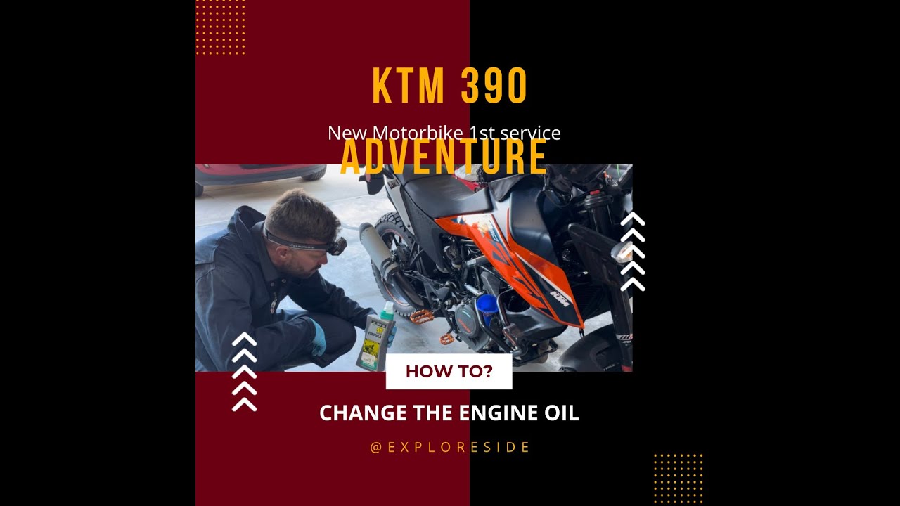 Avoid Mistakes: Easy KTM 390 Adventure Oil Change