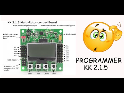 Programmer  flight contrôler 2.1.5 pour drone