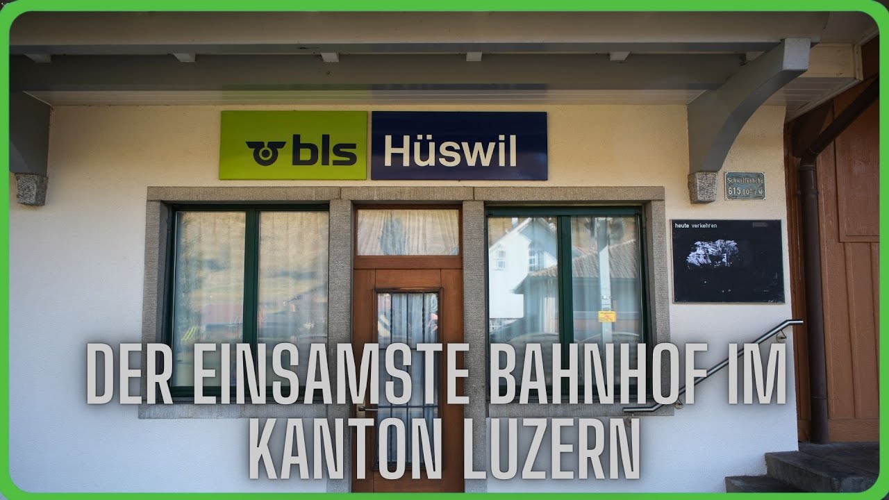 Der einsamste Bahnhof im Kanton Luzern?