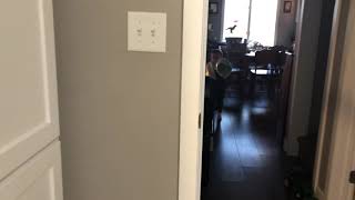 Bath time tantrum