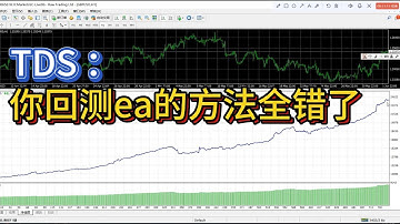 如何用tick data 99.9%k线质量回测mt4外汇ea策略？