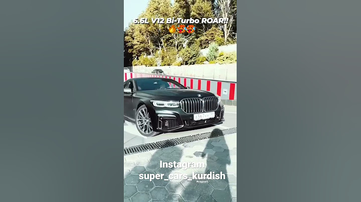 Bmw 760 6.6L V12 Bi-turbo Roar 🦁