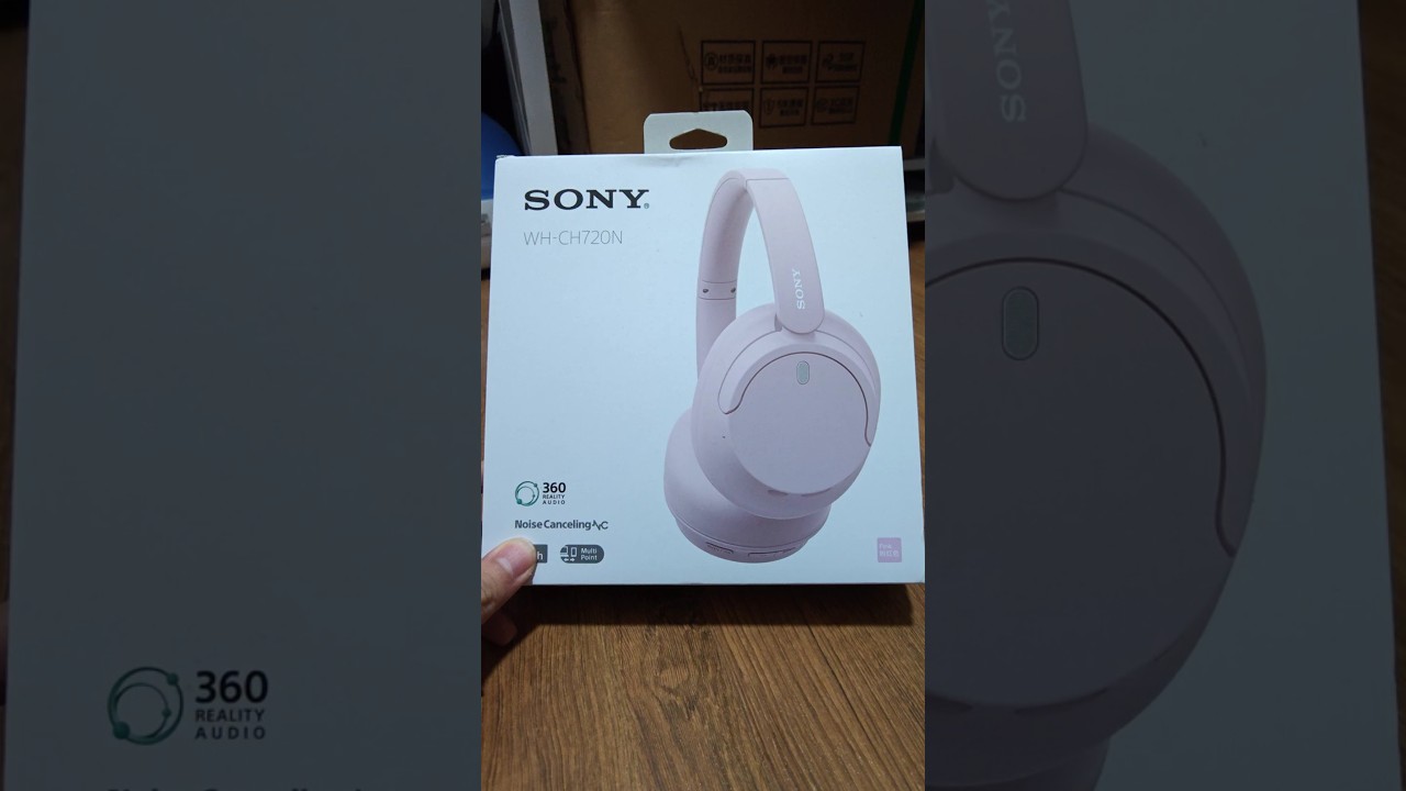 UNBOXING: Sony WH-CH720N Noise Cancelling Over-Ear Wireless