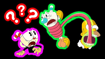 5 THE CUPHEAD SHOW ANIMATION "Tongue" Sound Variations in 42 Seconds  | Sound Variations Memes