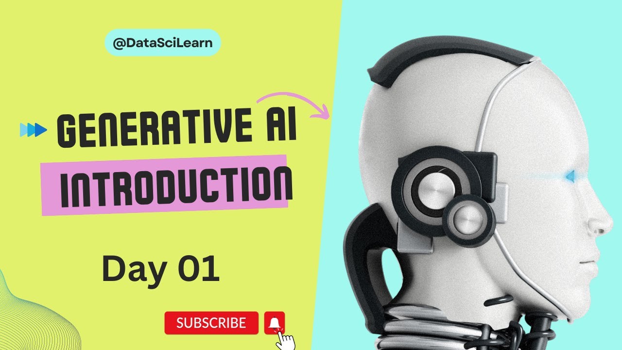 Day 01: Introduction to Generative AI | Generative AI Master from ...