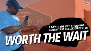 My Tesla Is Finally DONE! | Day in the Life at Orange County’s #1 Collision Center