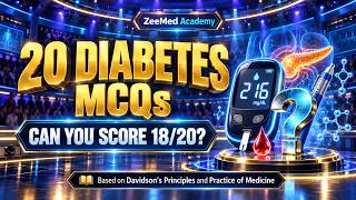 Davidson Medicine Diabetes Review: High-Yield Practice Questions | Diabetes MCQs | Part 1 Guide