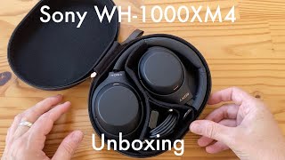 Sony WH-1000XM4 unboxing: the new (wireless, noise canceling