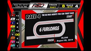 ASD - August 5, 2019 - Race 4